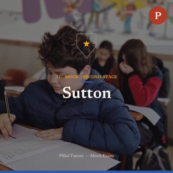 Sutton Second Stage Mock
