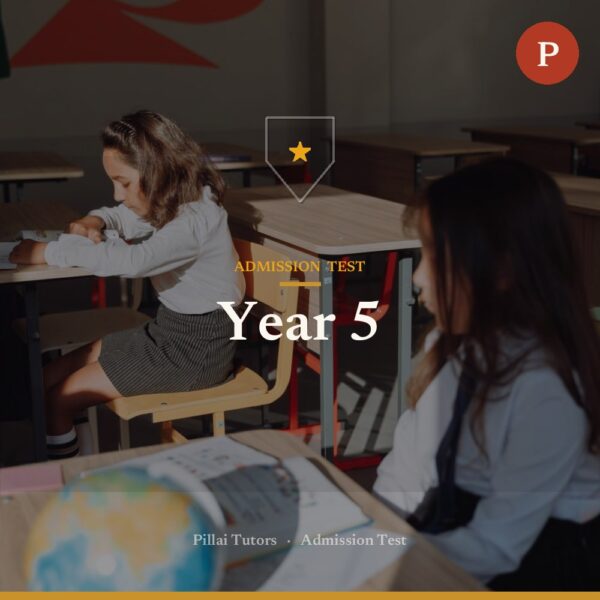 Year 5 Admission Assessment